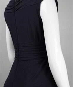 Patra - V-Neck Tiered Long Jersey Dress 13089