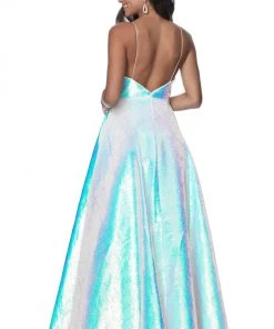 Blush By Alexia Designs Formal Gowns Pink By Blush - 5826 Shiny Sequined Long Dress