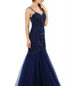 Poly USA - 8352 Embellished Sweetheart Trumpet Gown
