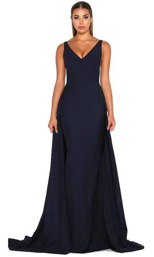 Formal Gowns Portia And Scarlett - Endora Gown Vee Sleeveless Overskirt Gown 6 Formal Gowns Portia And Scarlett - Endora Gown Vee Sleeveless Overskirt Gown