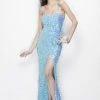Primavera Couture - 1108 All Sequin Sweetheart Evening Gown