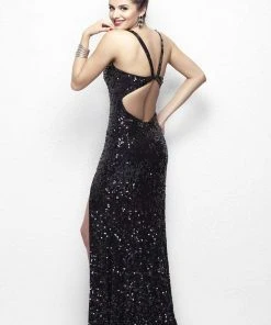 Primavera Couture - 1108 All Sequin Sweetheart Evening Gown