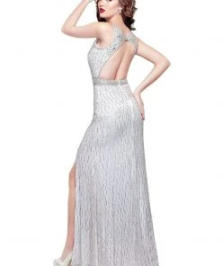 Formal Gowns Primavera Couture - 3016 Embellished Halter Dress
