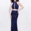 Primavera Couture - 3023 Two-Piece Halter Evening Gown 2 Primavera Couture - 3023 Two-Piece Halter Evening Gown