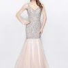 Formal Gowns Primavera Couture - 3039 Sparkling Sequined Sleeveless Mermaid Gown
