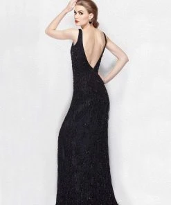 Primavera Couture - 3046 Posh Bejeweled Sleeveless Evening Gown Formal Gowns 9 Primavera Couture - 3046 Posh Bejeweled Sleeveless Evening Gown Formal Gowns