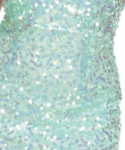 Formal Gowns Primavera Couture - 9873 Stunning Sequin Studded Sheath Gown