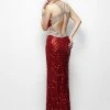 Primavera Couture - 9958 Bejeweled V-Neck Cutout Evening Gown Formal Gowns 1 Primavera Couture - 9958 Bejeweled V-Neck Cutout Evening Gown Formal Gowns