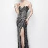 Primavera Couture - 9982 Strapless Sequined Evening Gown Formal Gowns 1 Primavera Couture - 9982 Strapless Sequined Evening Gown Formal Gowns