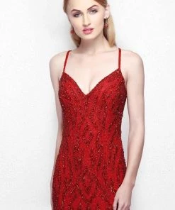 Primavera Couture - Long Sequined Fitted Trumpet Gown 1840 Formal Gowns 13 Primavera Couture - Long Sequined Fitted Trumpet Gown 1840 Formal Gowns