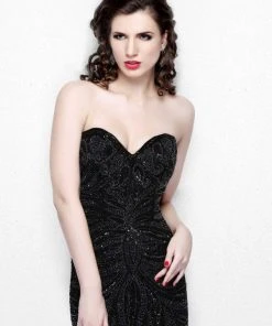Primavera Couture - Strapless Long Fitted Dress 1837 Formal Gowns