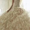 Plus Size Dresses Quinceanera Collection - 26816 Beaded Strapless Tulle Ballgown