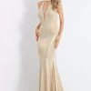 Formal Gowns Rachel Allan - 6121 Fitted High Neck Gown