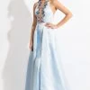 Rachel Allan - 6166 Floral Mermaid Gown With A-Line Overlay Bridesmaid Dresses 2 Rachel Allan - 6166 Floral Mermaid Gown With A-Line Overlay Bridesmaid Dresses