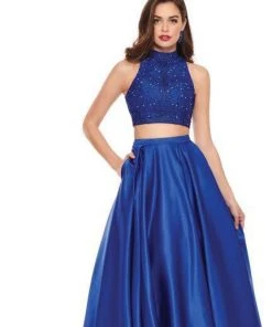 Rachel Allan - 6542 Two Piece Embroidered Matte Satin Ballgown Formal Gowns 19 Rachel Allan - 6542 Two Piece Embroidered Matte Satin Ballgown Formal Gowns