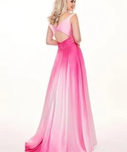 Rachel Allan - 6552 Two Piece Plunging Off-Shoulder A-line Dress 13 Rachel Allan - 6552 Two Piece Plunging Off-Shoulder A-line Dress