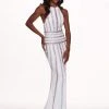 Rachel Allan - 6575 Beaded Halter Jersey Trumpet Dress 1 Rachel Allan - 6575 Beaded Halter Jersey Trumpet Dress