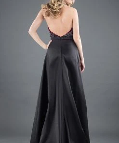 Formal Gowns Rachel Allan Couture - 8279 Floral Beaded Halter Gown