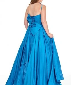 Formal Gowns Rachel Allan Curves - 7229 Sweetheart Ribbon Ballgown