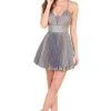 Rachel Allan Homecoming - 4040 Strappy Plunging Sweetheart Aline Dress 1 Rachel Allan Homecoming - 4040 Strappy Plunging Sweetheart Aline Dress