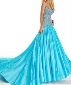 Rachel Allan Primadonna - 5116 Sweetheart Bejeweled Ball Gown