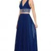 Rachel Allan Prom - 7099 Two Piece Shimmer Beaded A-Line Dress Formal Gowns