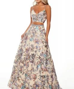 Formal Gowns Rachel Allan Prom - 7127 Sweetheart Embellished A-Line Dress 8 Formal Gowns Rachel Allan Prom - 7127 Sweetheart Embellished A-Line Dress