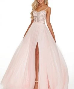 Rachel Allan Prom - 7152 Beaded Sweetheart A-Line Gown Formal Gowns