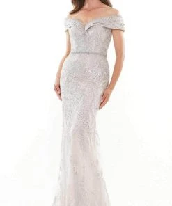 Rina Di Montella - Lace Mermaid Evening Gown RD2737 - 1 Pc Light Mauve In Size 10 Available