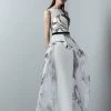 Saiid Kobeisy - 3355 Sequined Asymmetrical Peplum Gown Formal Gowns 2 Saiid Kobeisy - 3355 Sequined Asymmetrical Peplum Gown Formal Gowns