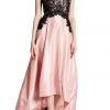 Formal Gowns Sangria - SAFC1152 Lace Jewel A-line Dress