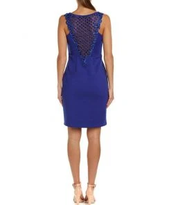 Sue Wong - Embroidered Illusion Bateau Dress N5345NM