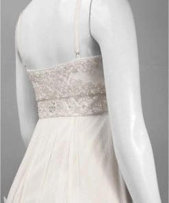 Sue Wong - N1452 Spaghetti Straps Embellished Empire Gown Formal Gowns