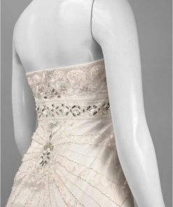 Sue Wong - N2321 Embellished Strapless Cocktail Dress