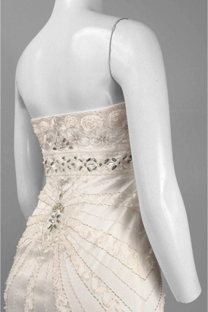 Sue Wong - N2321 Embellished Strapless Cocktail Dress 4 Sue Wong - N2321 Embellished Strapless Cocktail Dress