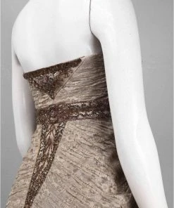 Cocktail Dresses Sue Wong - N2424 Embellished Floral Lace Sheath Dress