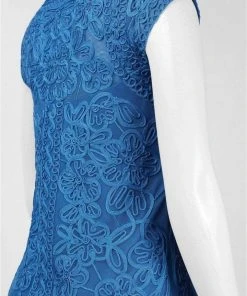 Sue Wong - N5138 Cap Sleeve Soutache Embellished Sheath Dress Cocktail Dresses 7 Sue Wong - N5138 Cap Sleeve Soutache Embellished Sheath Dress Cocktail Dresses