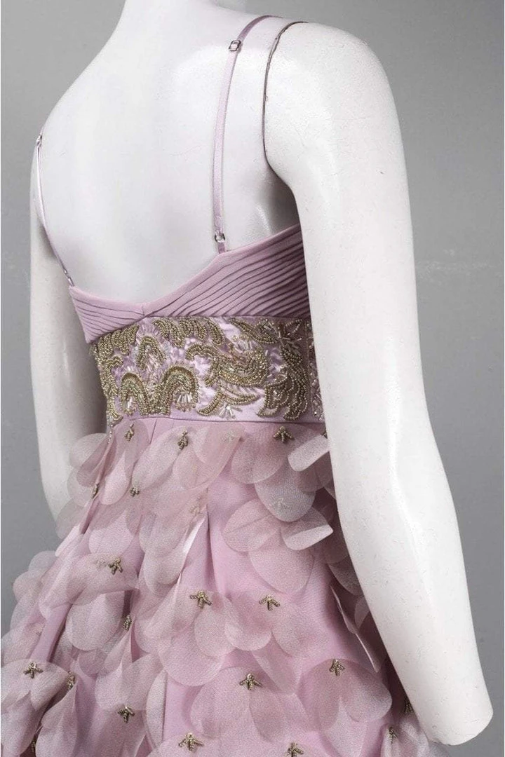 Sue Wong - N9111 Sleeveless Cascading Petal Organza Dress 5 Sue Wong - N9111 Sleeveless Cascading Petal Organza Dress