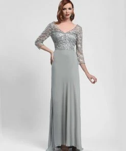 Sue Wong - Sequined Long Gown W4103