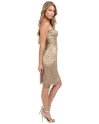 Sue Wong Short Strapless Dress Cocktail Dress - 1 Pc Beige In Size 0 And 1 Pc Beige In Size 6 Available Cocktail Dresses