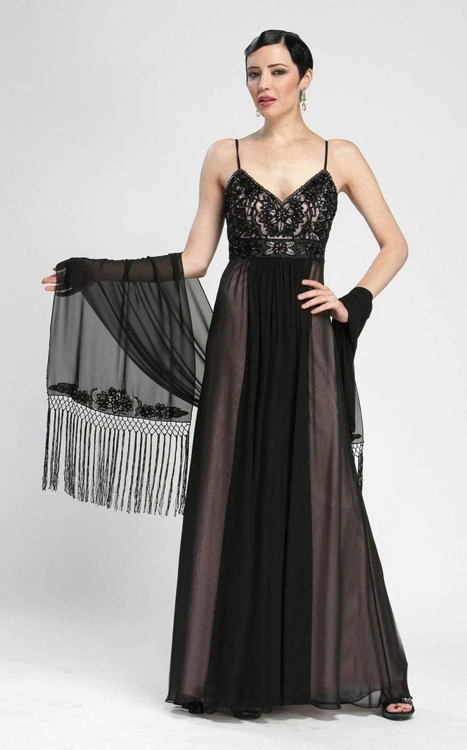 Formal Gowns Sue Wong - Sleeveless Embellished A Line Gown N3402 4 Formal Gowns Sue Wong - Sleeveless Embellished A Line Gown N3402