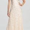 Sue Wong Sleeveless Embellished Long Dress N1118 - 1 Pc Ivory In Size 6 Available 2 Sue Wong Sleeveless Embellished Long Dress N1118 - 1 Pc Ivory In Size 6 Available