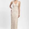 Sue Wong - Sleeveless V Neck Long Gown N3502 1 Sue Wong - Sleeveless V Neck Long Gown N3502