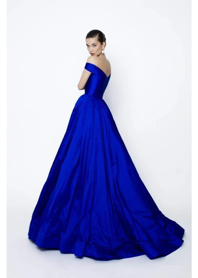 Formal Gowns Tarik Ediz - 50462 Taffeta Fabric Sweetheart Neck Ball Gown 4 Formal Gowns Tarik Ediz - 50462 Taffeta Fabric Sweetheart Neck Ball Gown