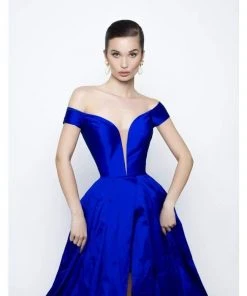 Formal Gowns Tarik Ediz - 50462 Taffeta Fabric Sweetheart Neck Ball Gown 7 Formal Gowns Tarik Ediz - 50462 Taffeta Fabric Sweetheart Neck Ball Gown
