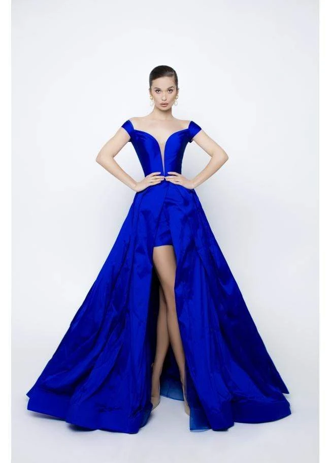 Formal Gowns Tarik Ediz - 50462 Taffeta Fabric Sweetheart Neck Ball Gown 3 Formal Gowns Tarik Ediz - 50462 Taffeta Fabric Sweetheart Neck Ball Gown