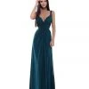 Tarik Ediz - 50486 Plunging V-Neck Twisted Front Chiffon Gown Formal Gowns 1 Tarik Ediz - 50486 Plunging V-Neck Twisted Front Chiffon Gown Formal Gowns