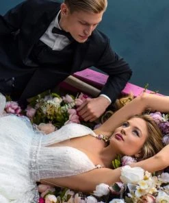 Tarik Ediz - 50659 Sexy V-Neck Beaded A-Line Dress 21 Tarik Ediz - 50659 Sexy V-Neck Beaded A-Line Dress