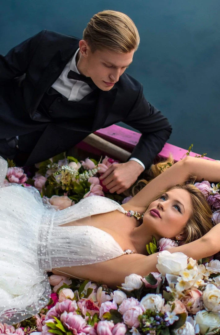 Tarik Ediz - 50659 Sexy V-Neck Beaded A-Line Dress 12 Tarik Ediz - 50659 Sexy V-Neck Beaded A-Line Dress