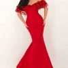Tarik Ediz - 50693 Embellished Off-Shoulder Mermaid Dress